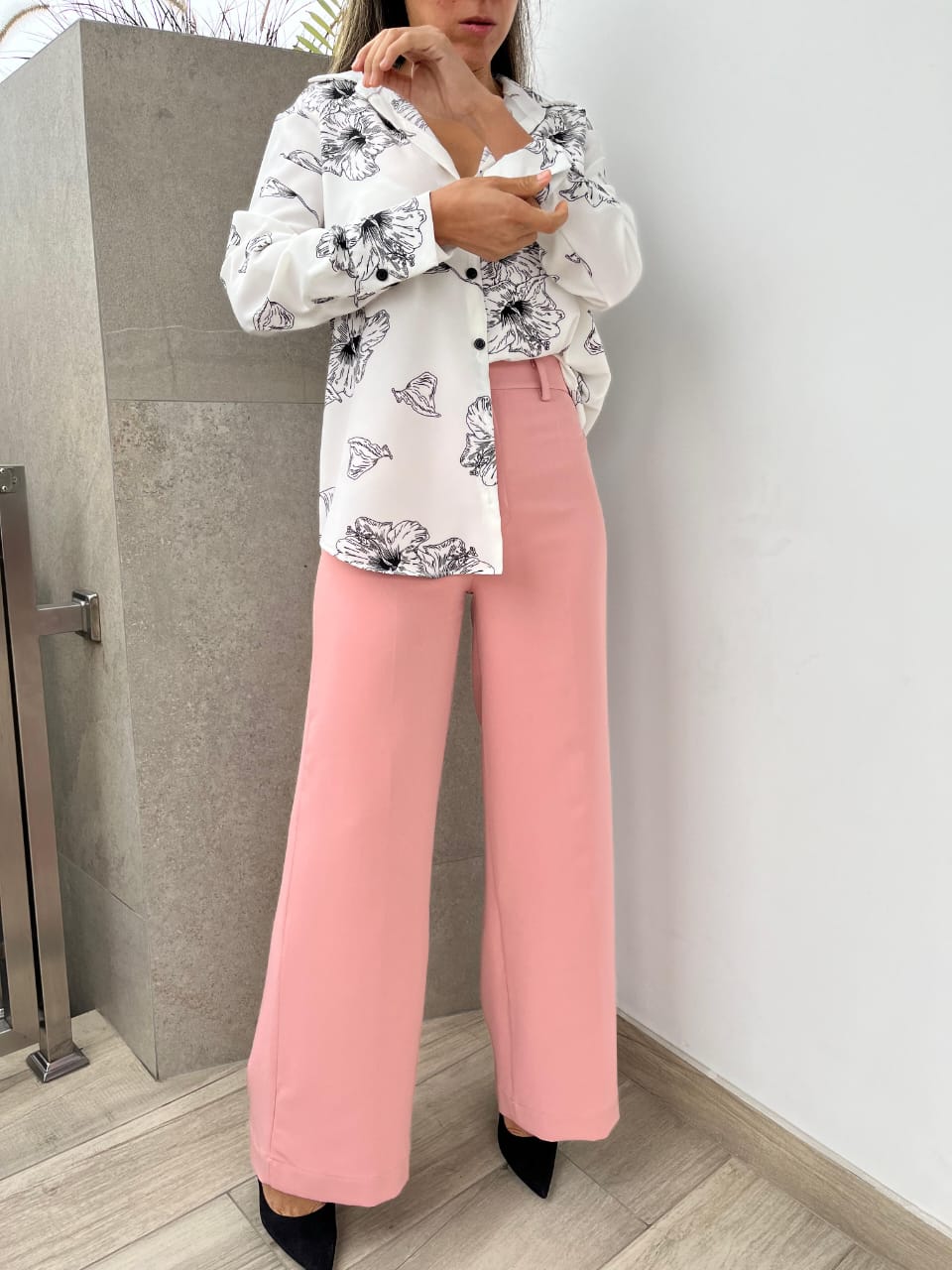 Blusa Flor Canela