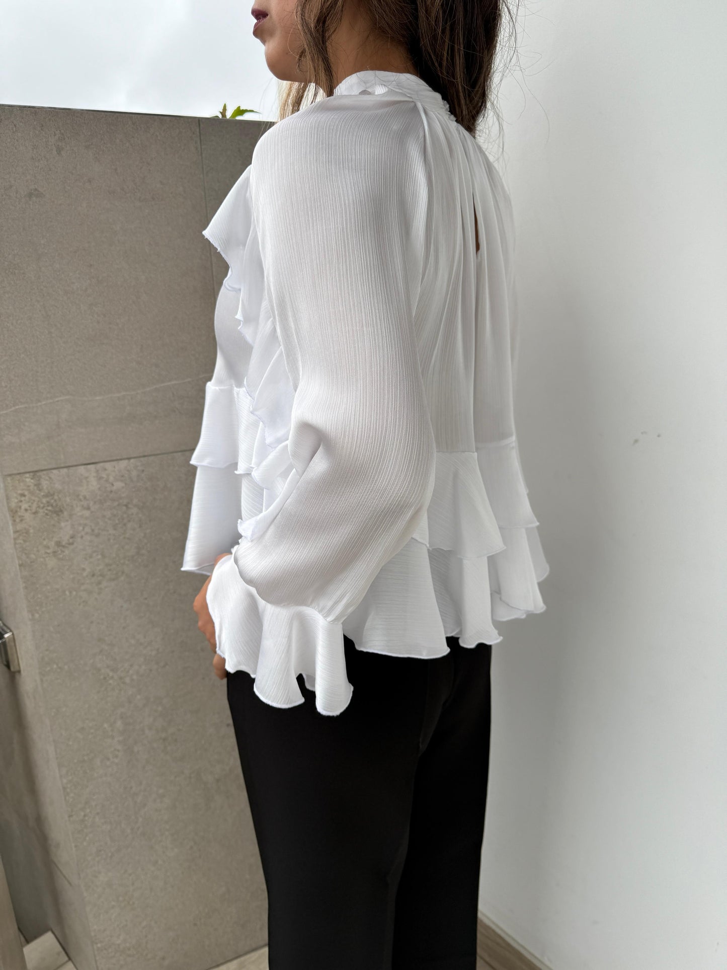 Blusa Volantes