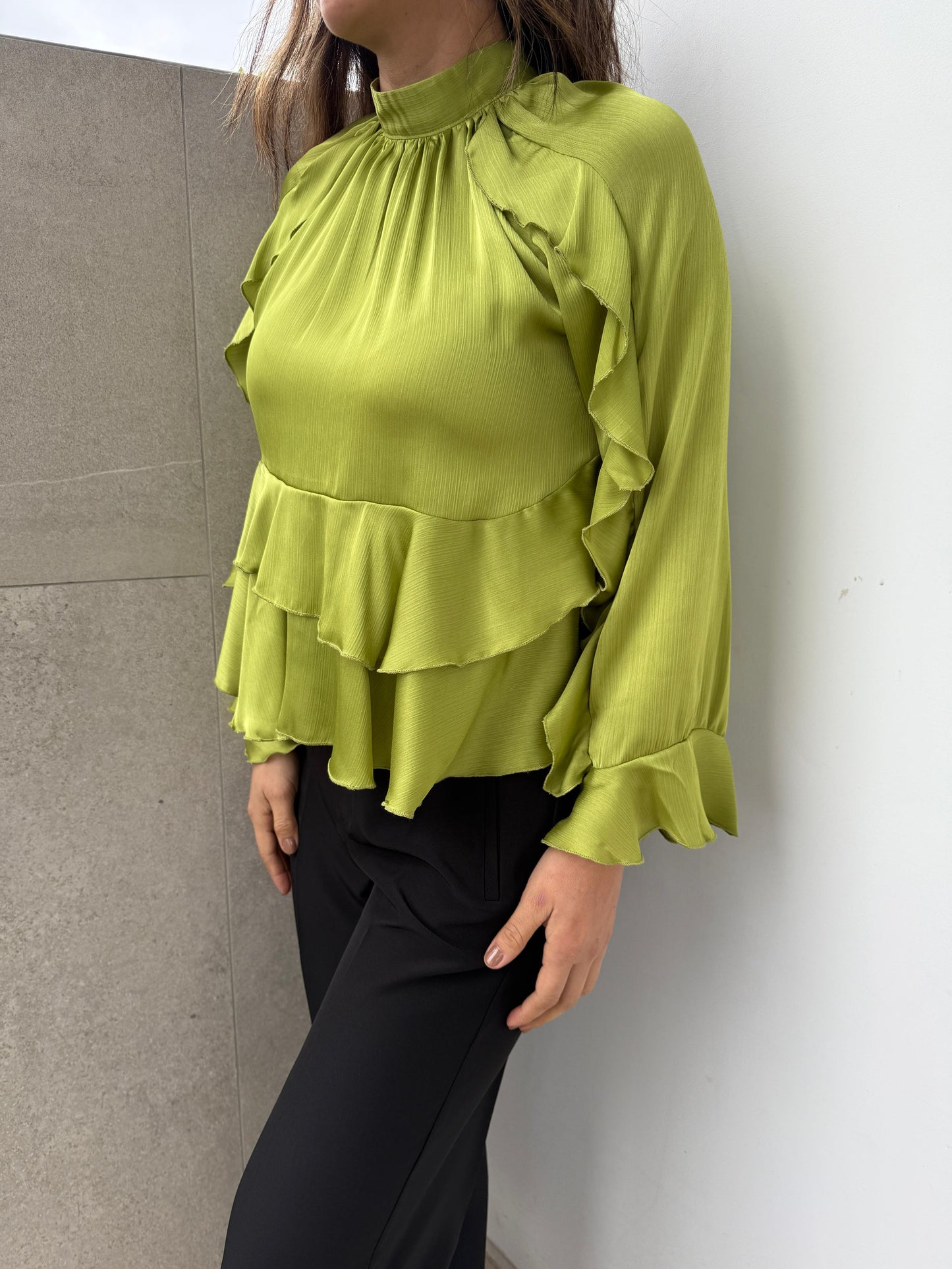 Blusa Volantes