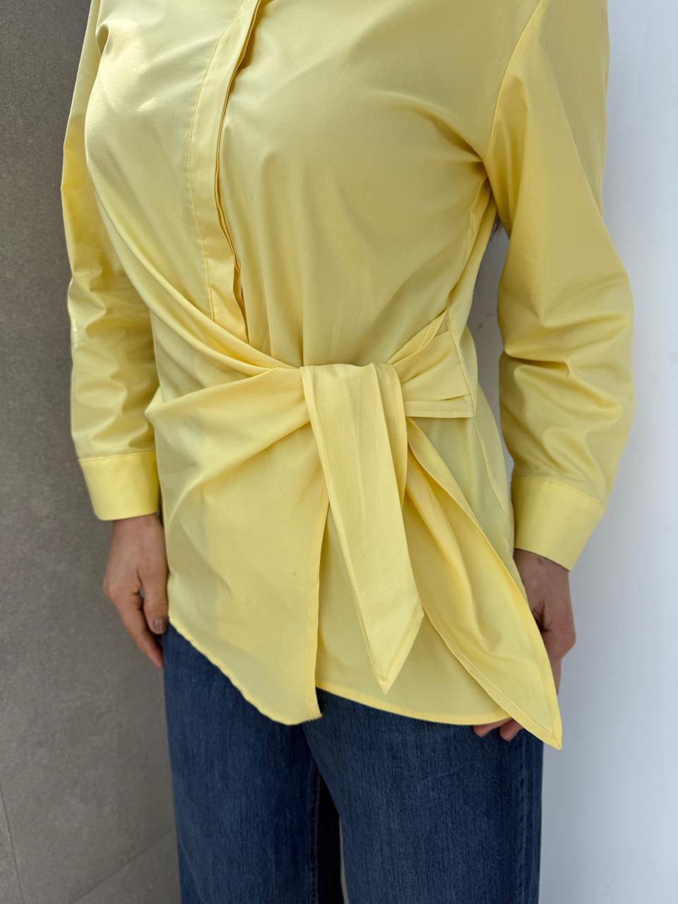 Blusa Popelin Nudo