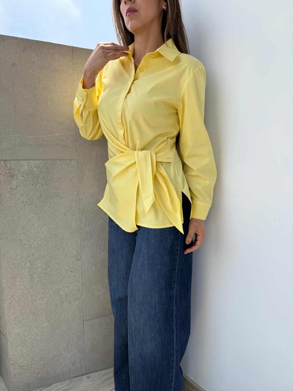 Blusa Popelin Nudo