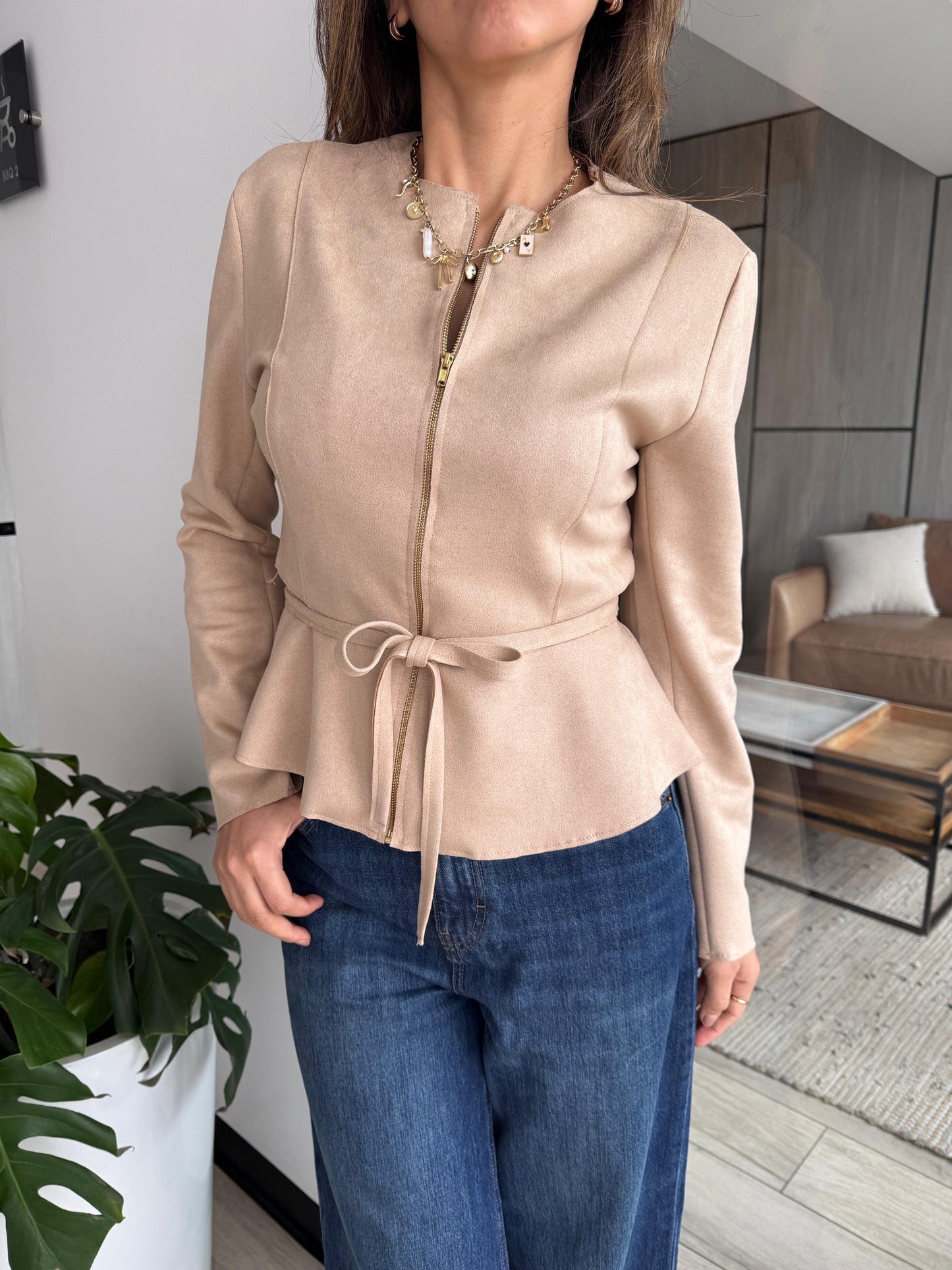 Chaqueta Peplum