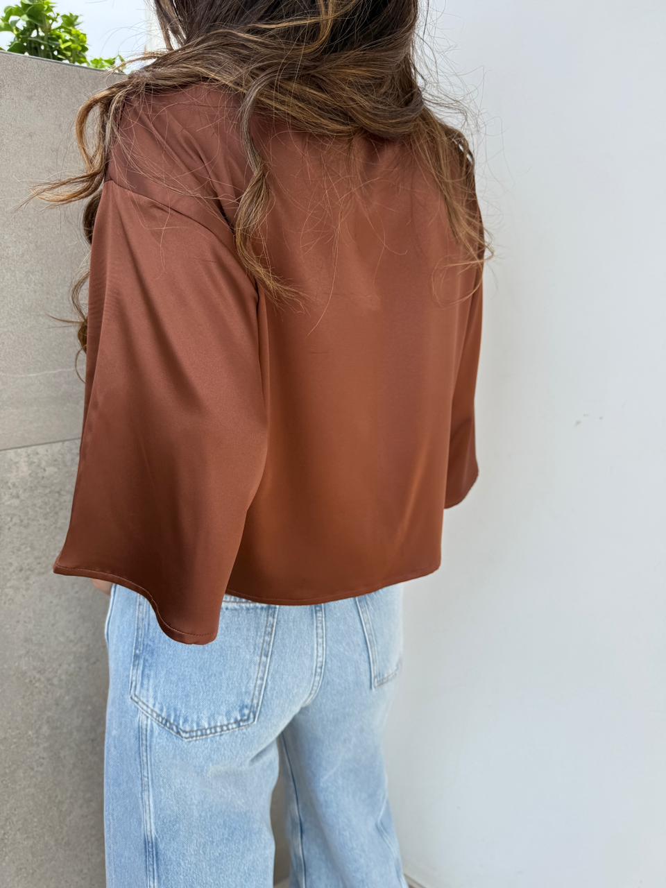 Blusa Brasil Satinada New
