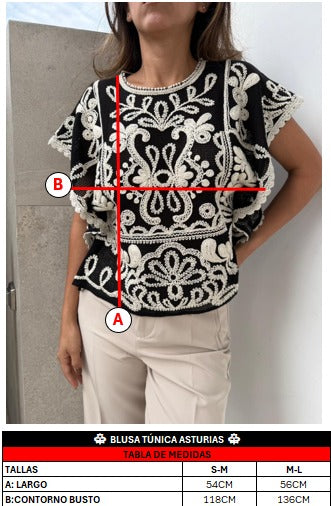 Blusa Túnica Asturias