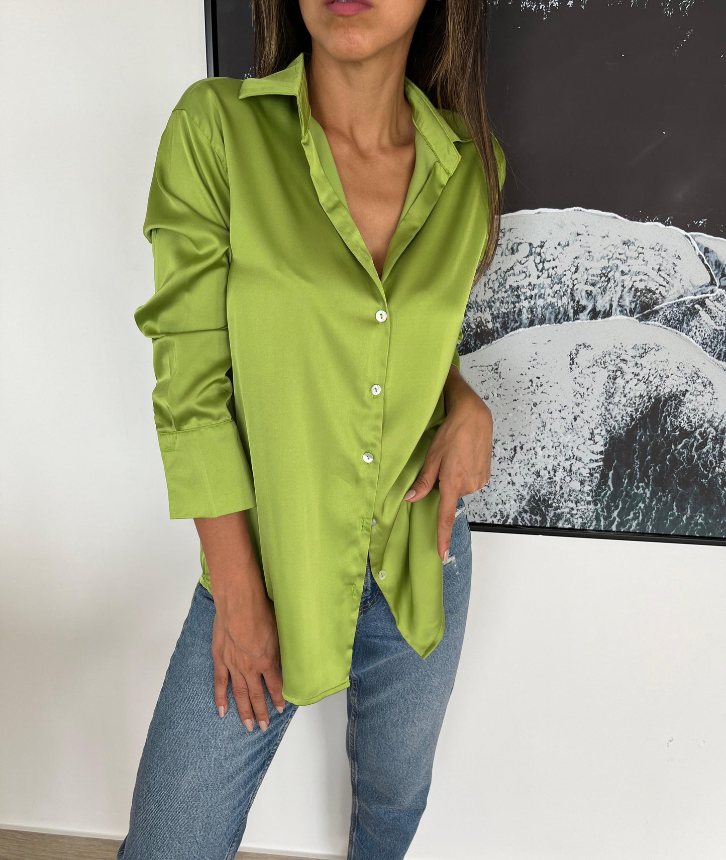 Blusa Georgina Satin