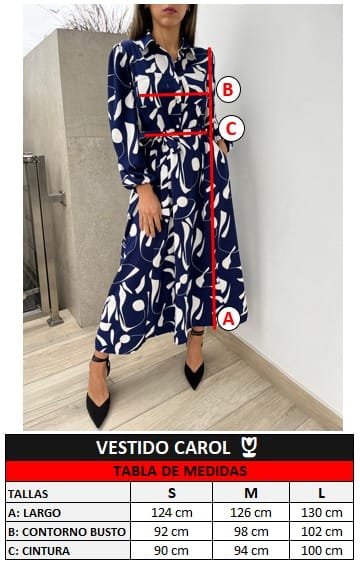 Vestido Carol