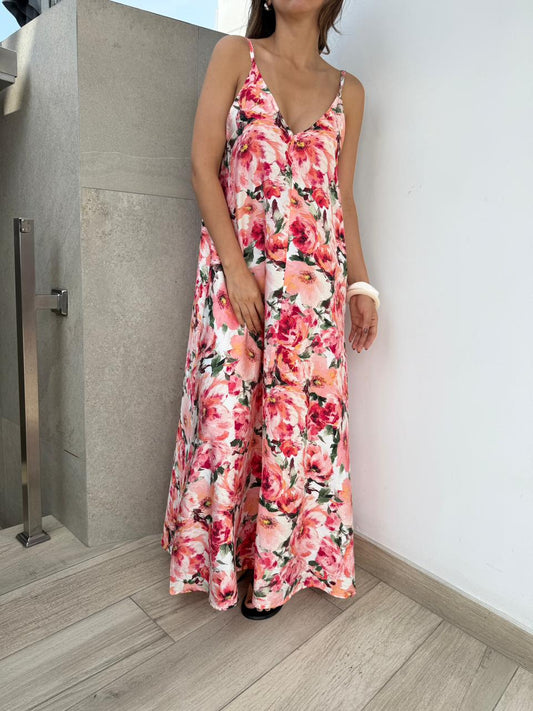 Vestido Hawai Estampado