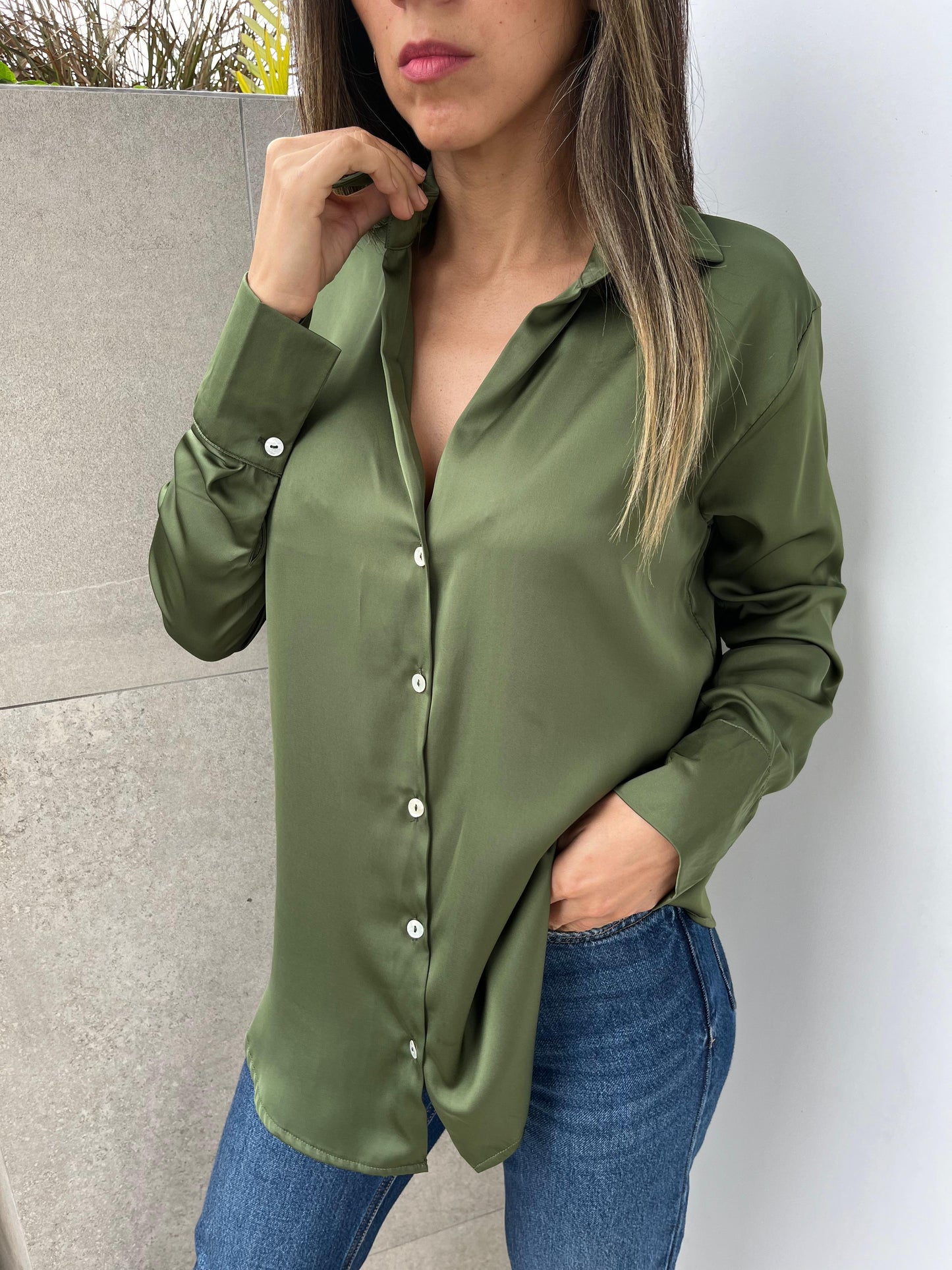 Blusa Georgina Satin