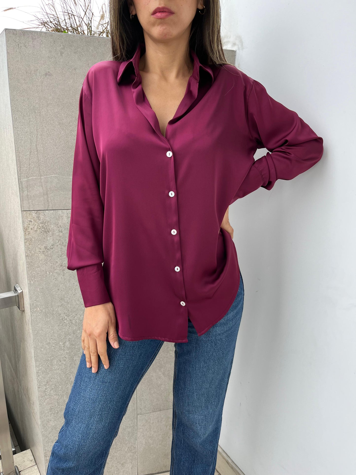 Blusa Georgina Satin