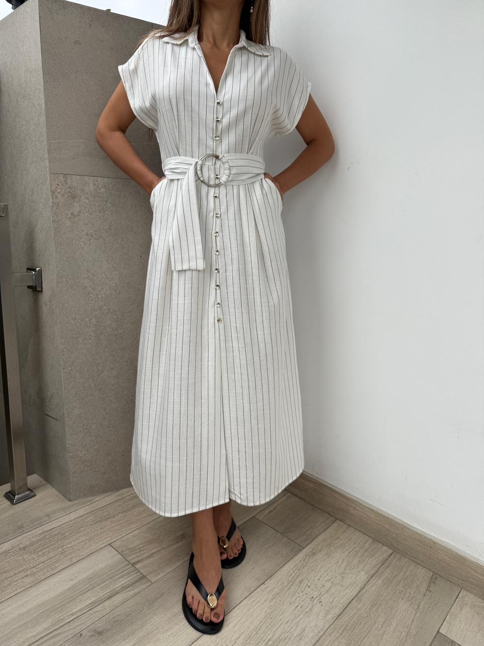 Vestido Lino Cristina