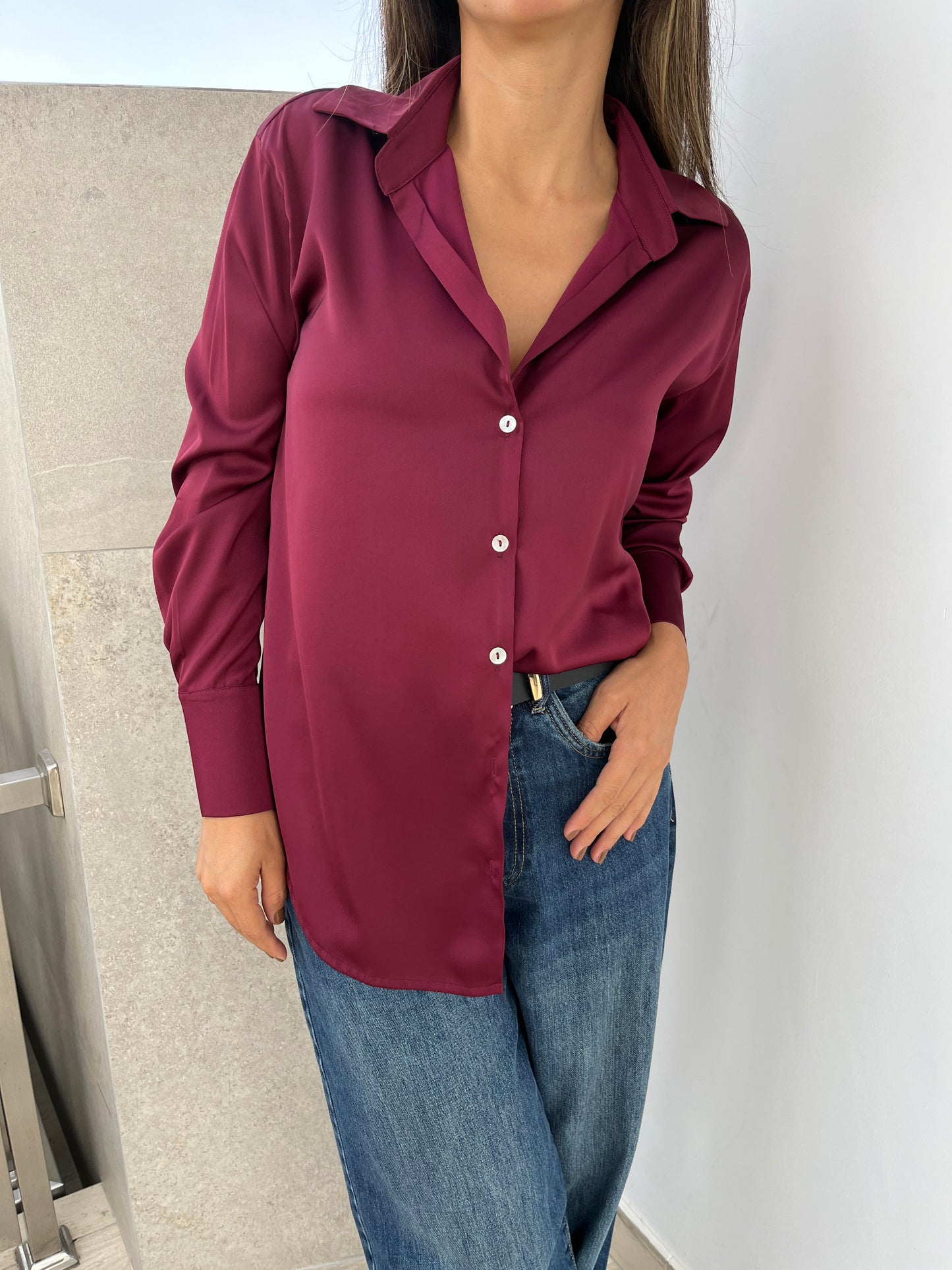 Blusa Georgina Satin