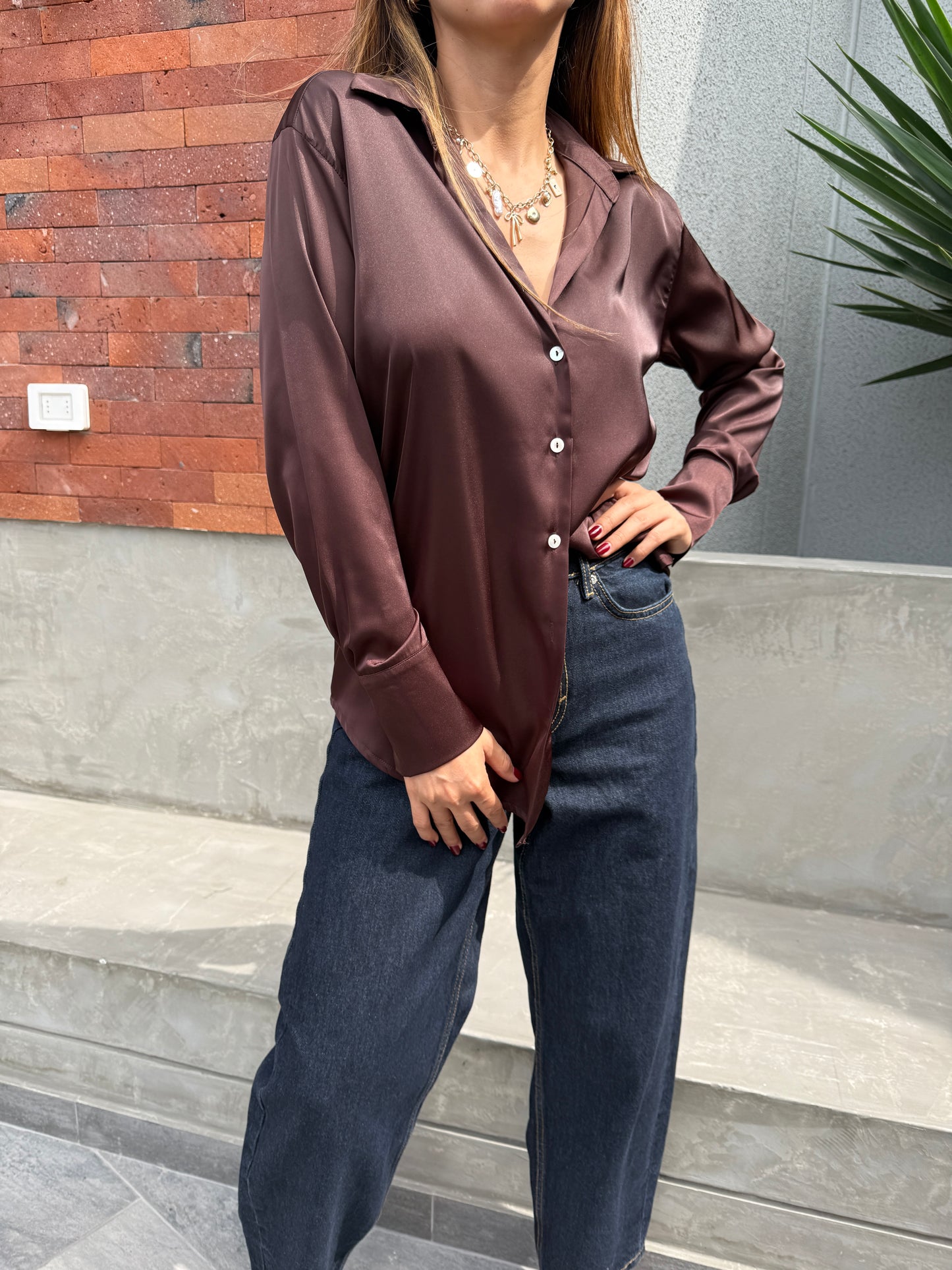 Blusa Georgina Satin