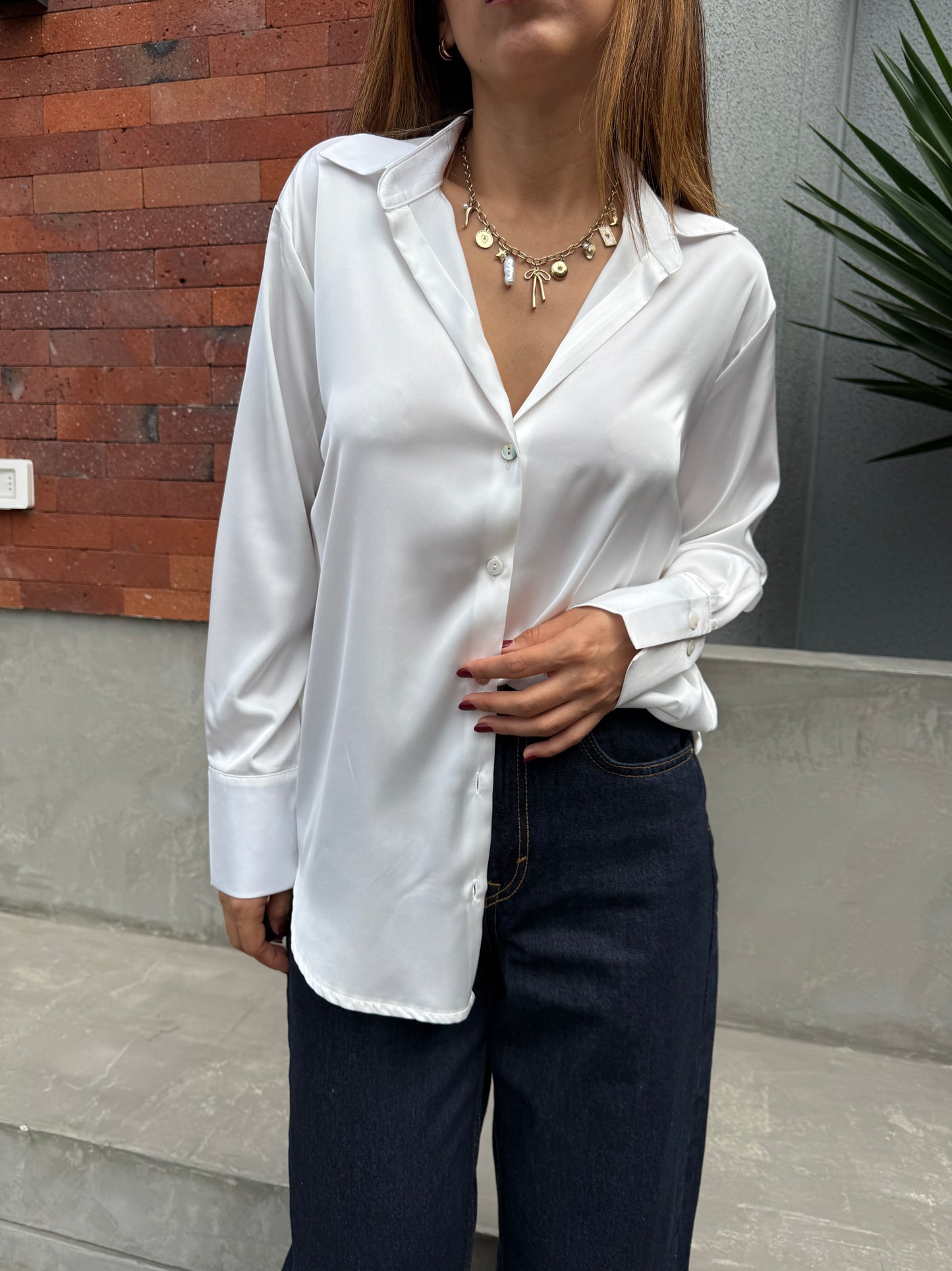 Blusa Georgina Satin