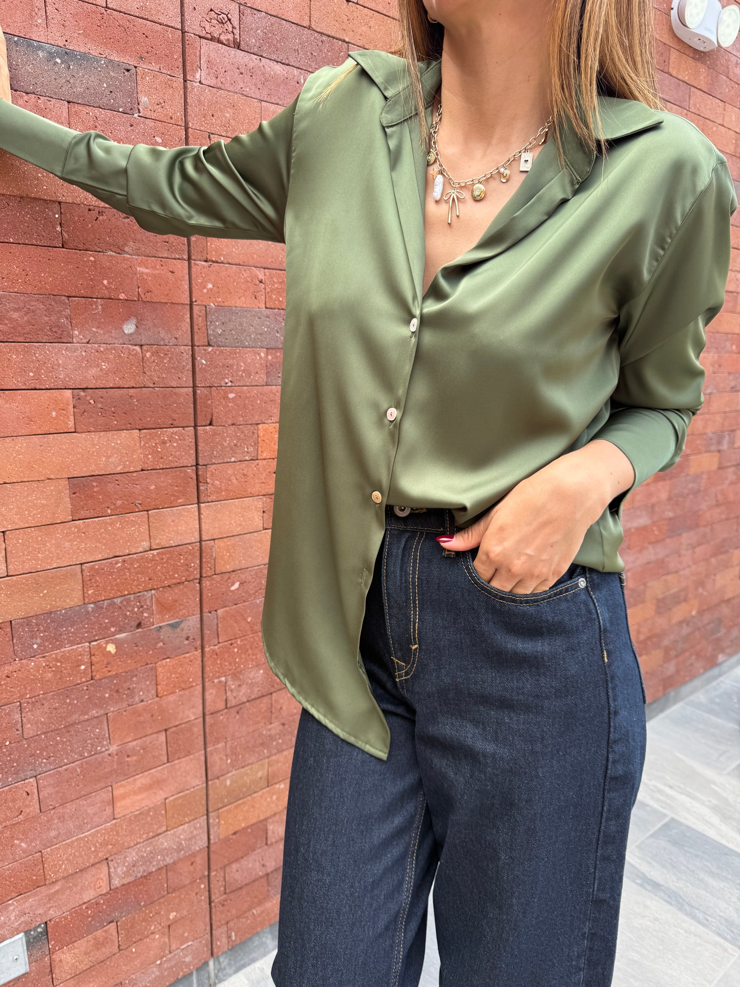 Blusa Georgina Satin