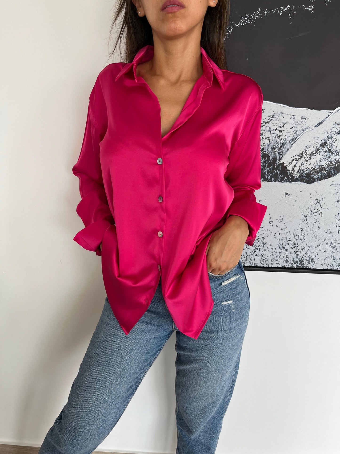 Blusa Georgina Satin