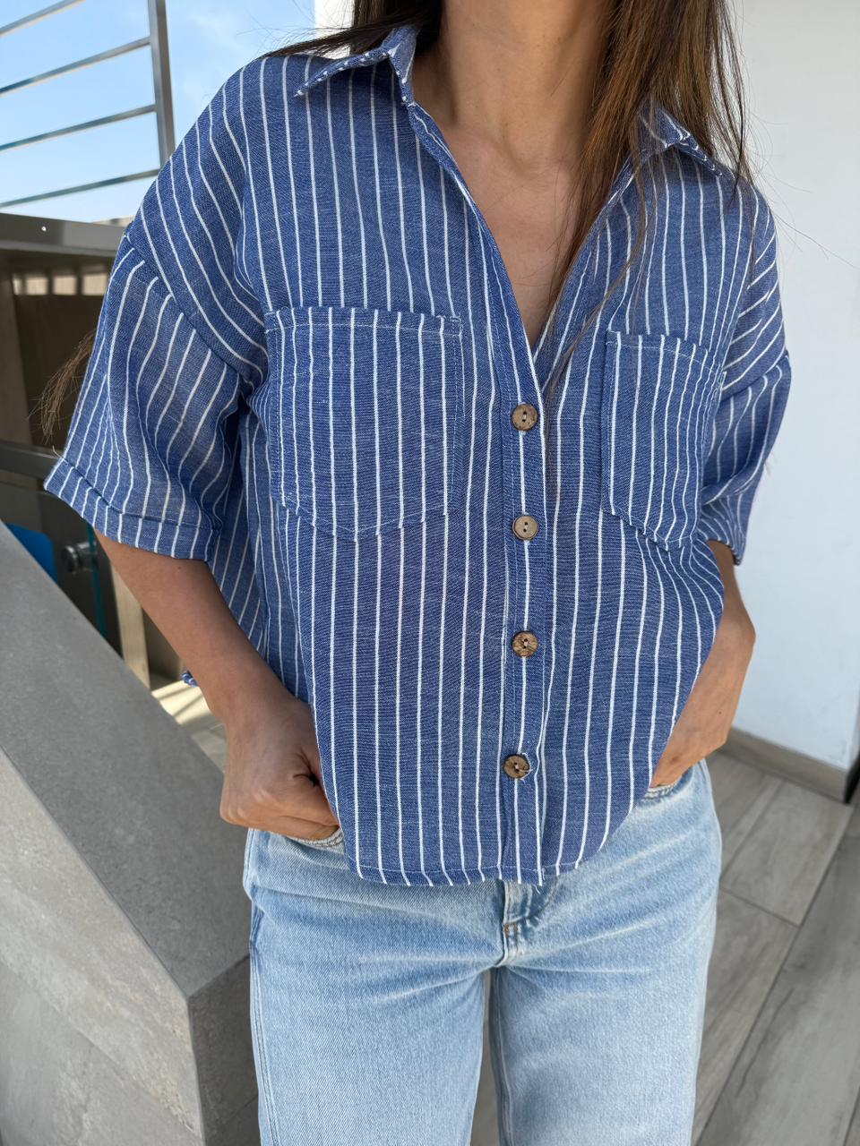 Blusa Nicole New Rayas