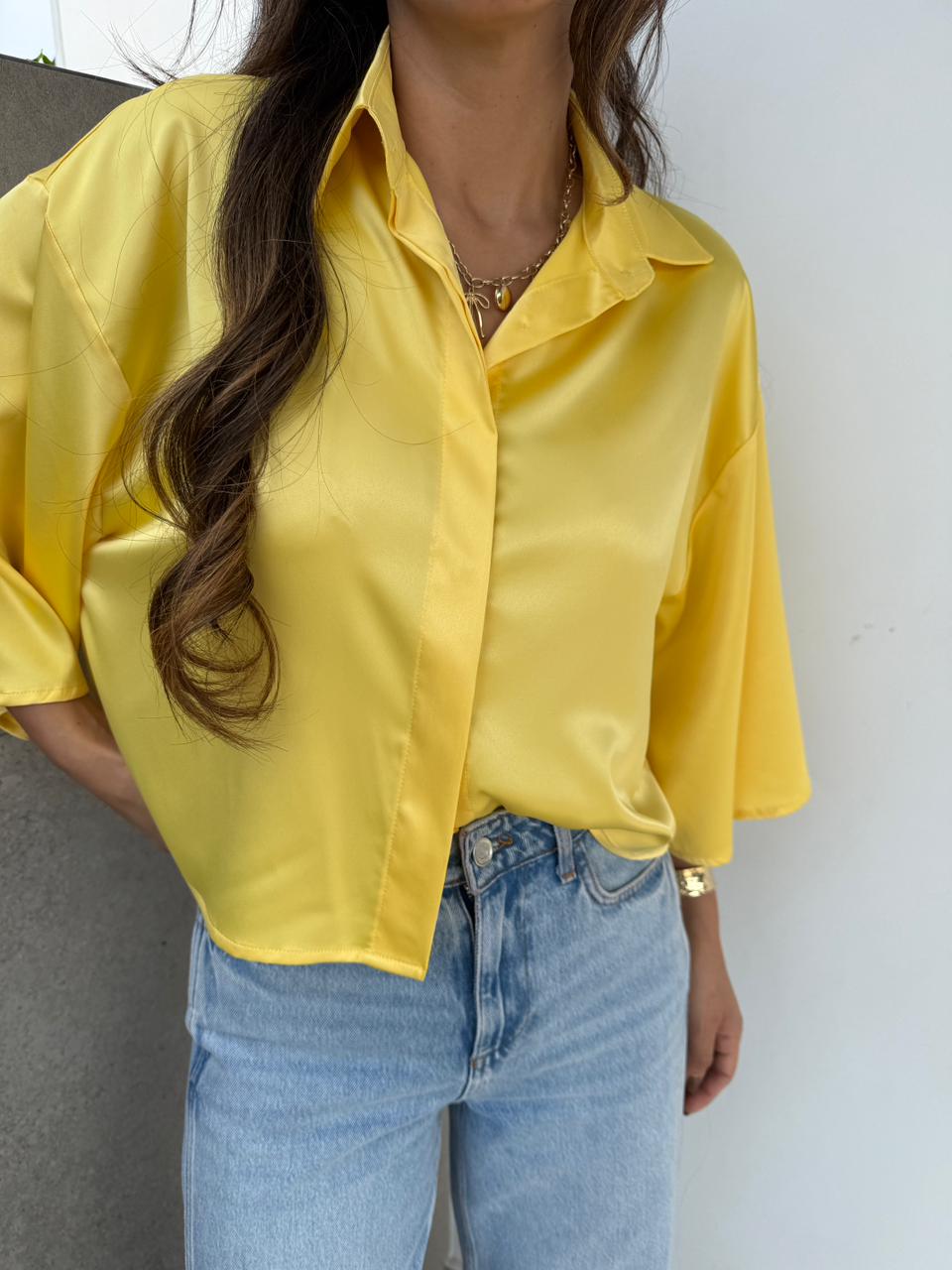 Blusa Brasil Satinada