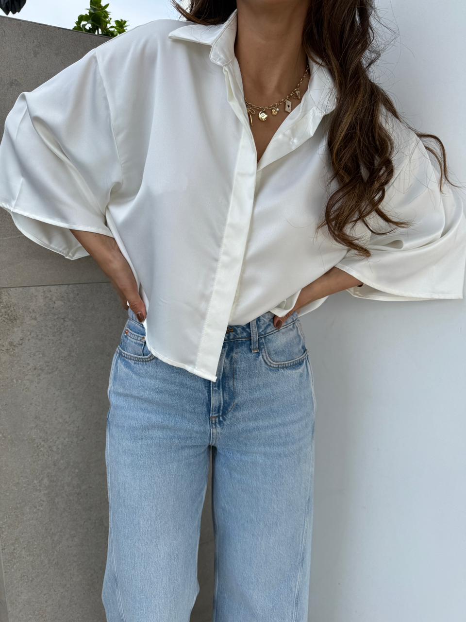 Blusa Brasil Satinada