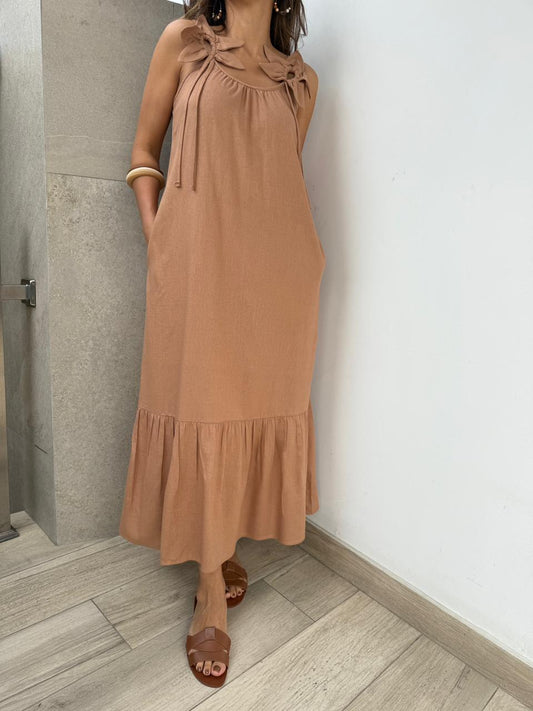 Vestido Lino Girasol