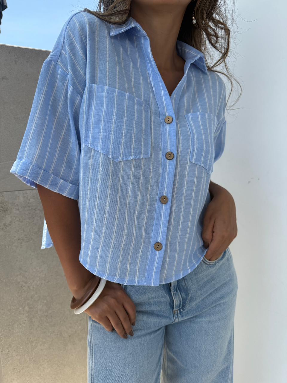 Blusa Nicole New Rayas