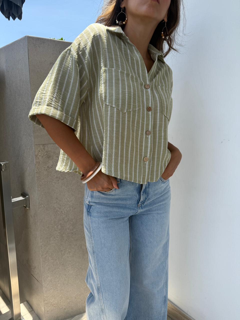Blusa Nicole New Rayas
