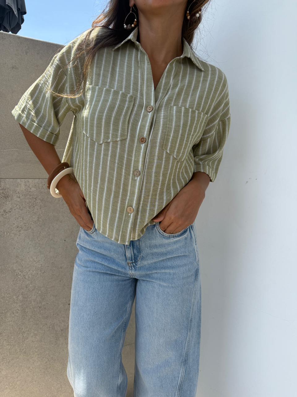 Blusa Nicole New Rayas