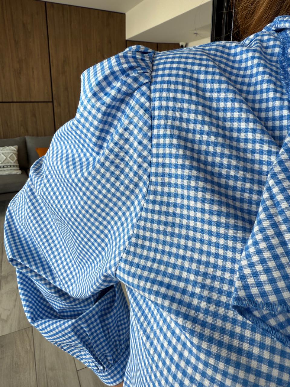 Blusa Cuadros Viviana