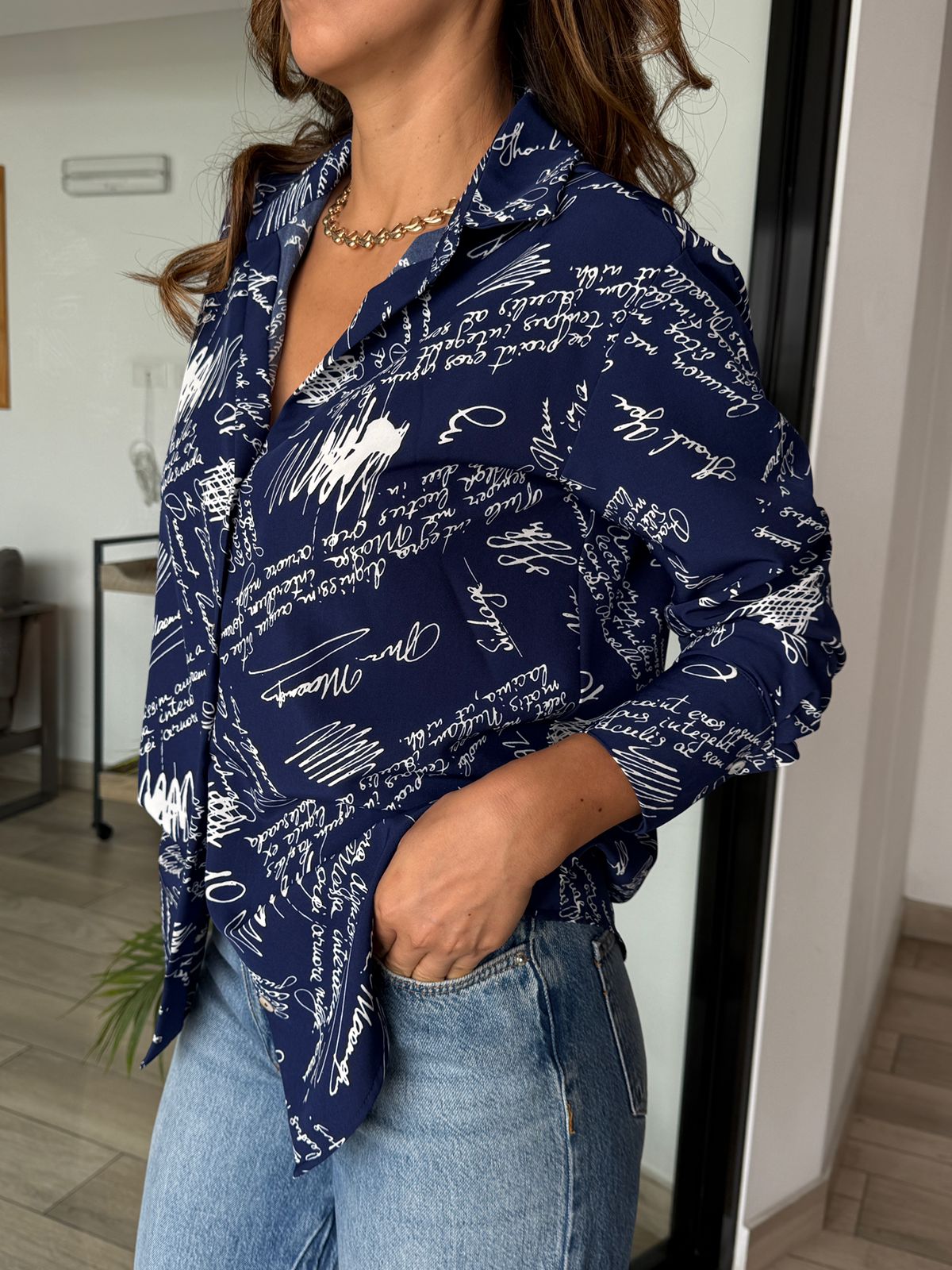 Blusa Fabiana Letras