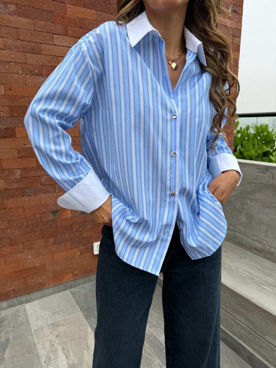 Camisa Inés Popelina