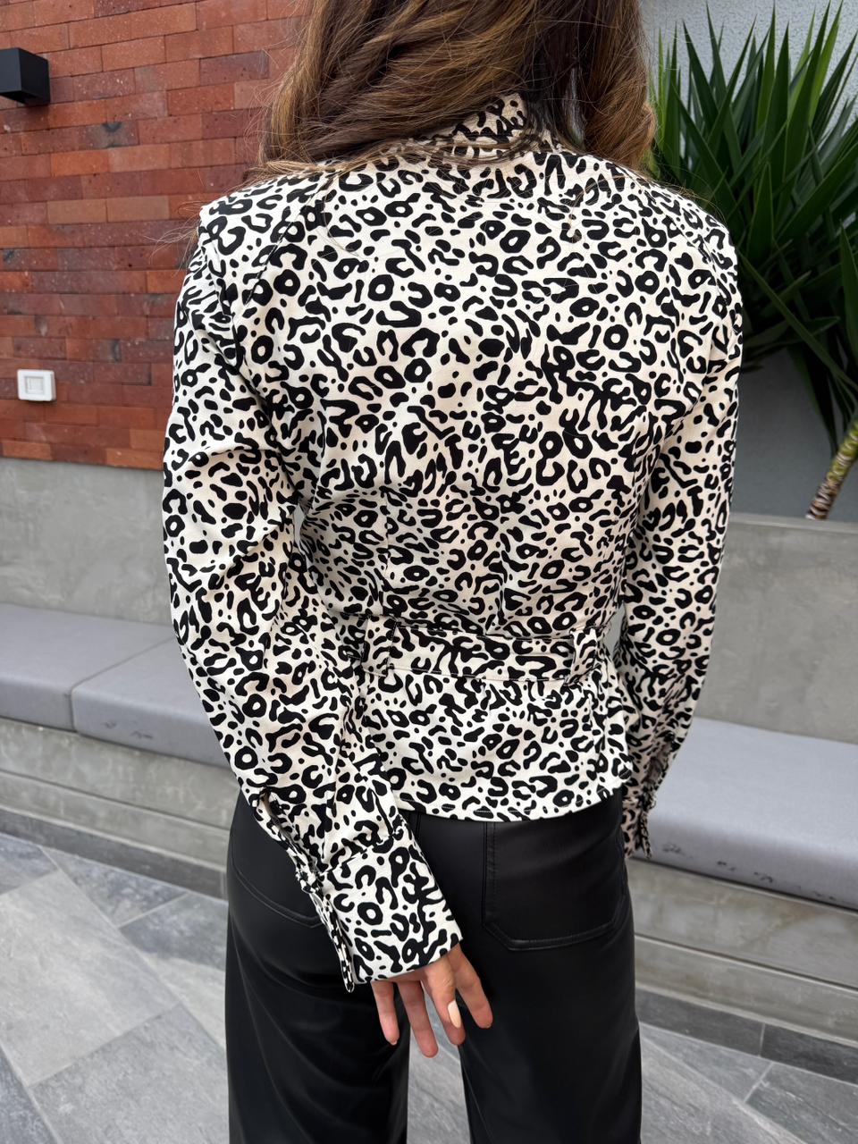 Blazer Animal Print