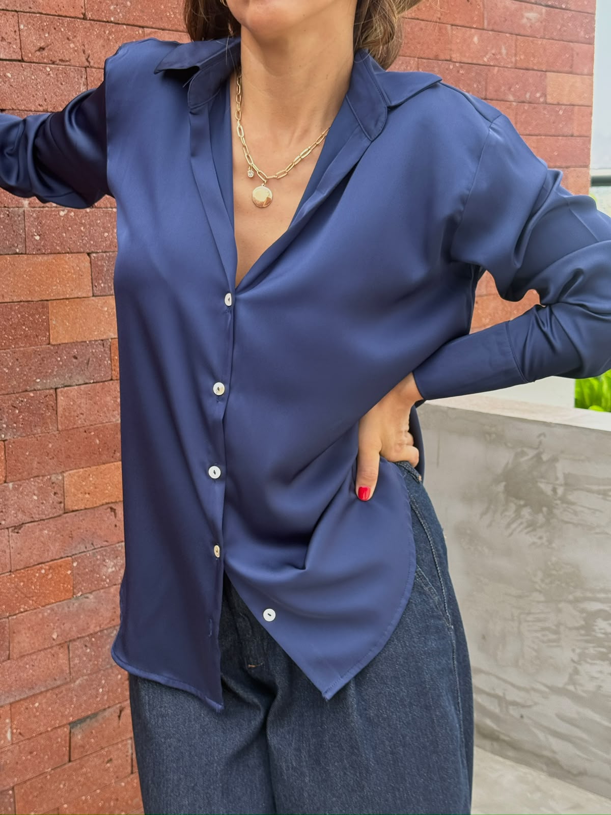 Blusa Georgina Satin