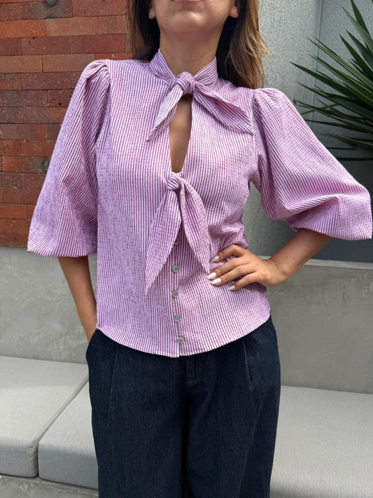 Blusa Rayas Niza