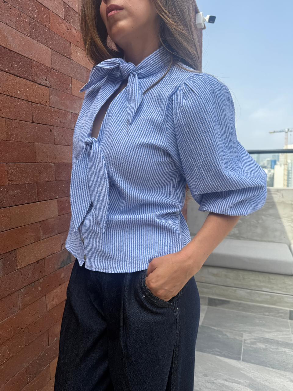 Blusa Rayas Niza