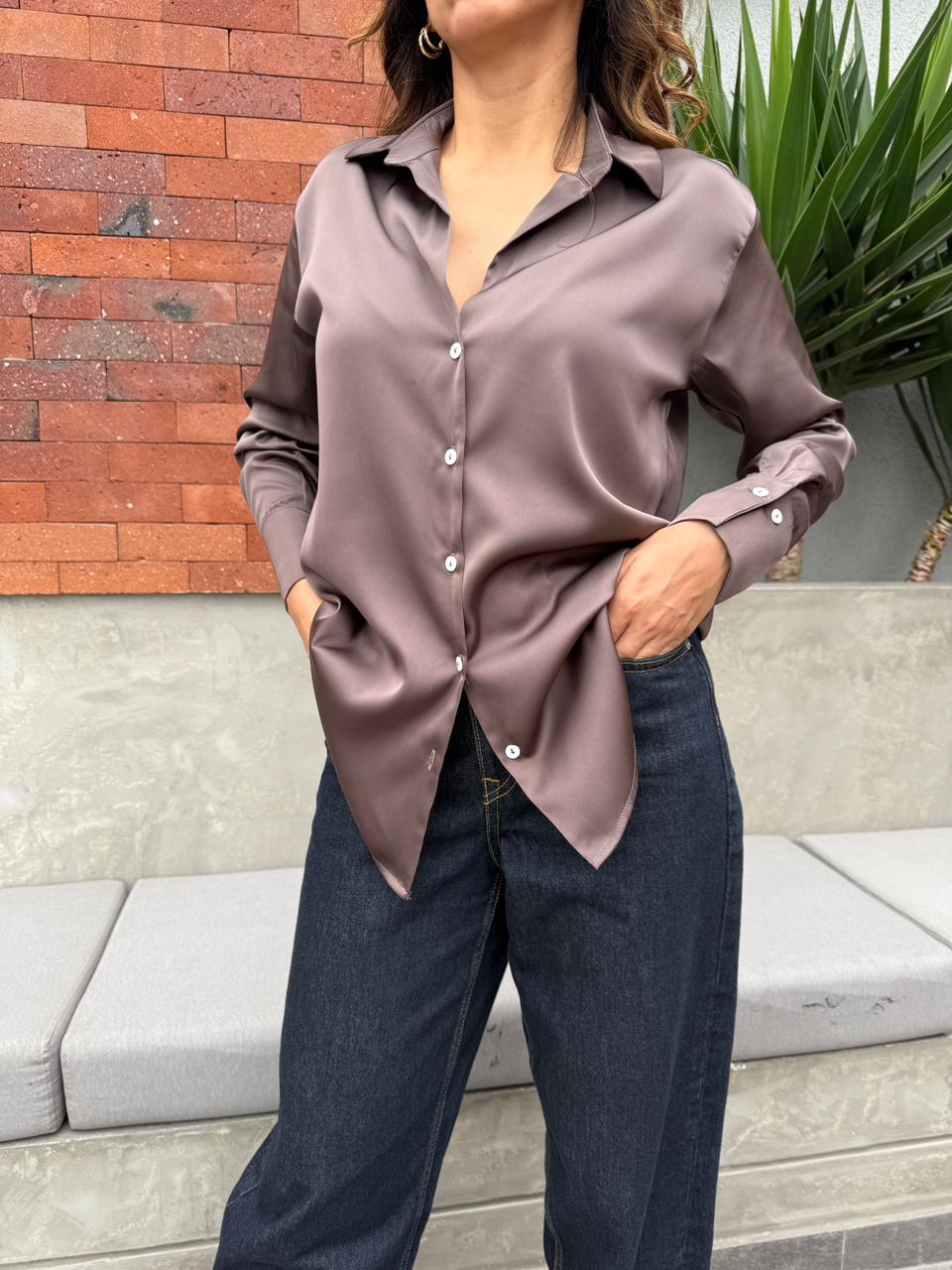 Blusa Georgina Satin