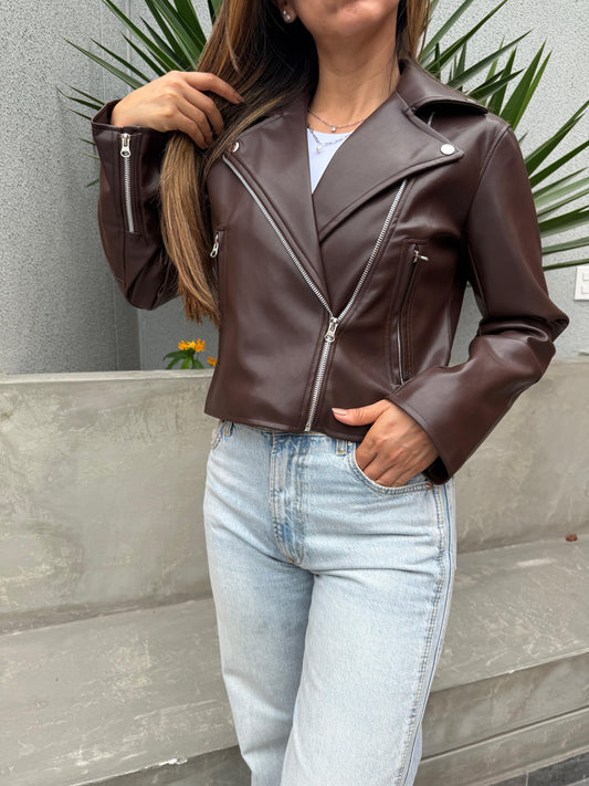 Chaqueta Polipiel Queen