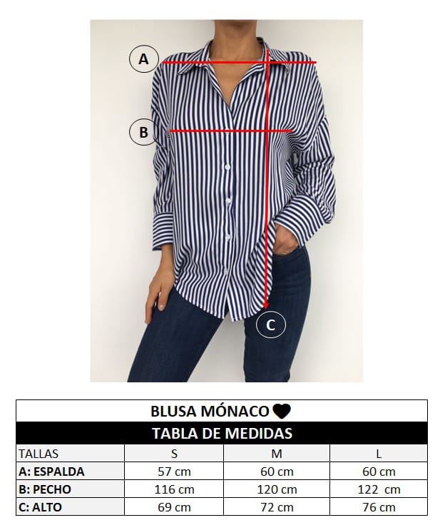 Blusa Monaco