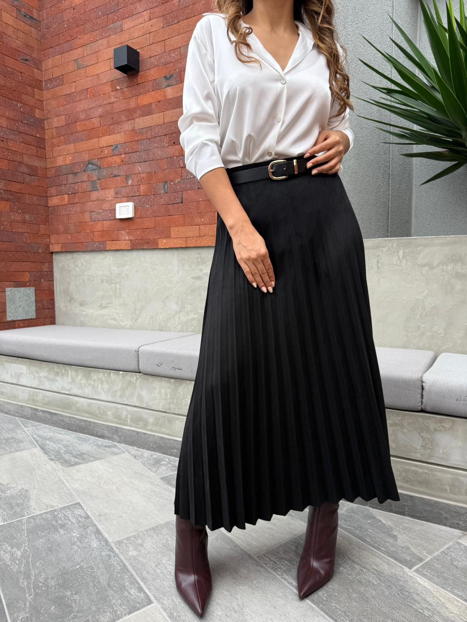 Falda Plizada