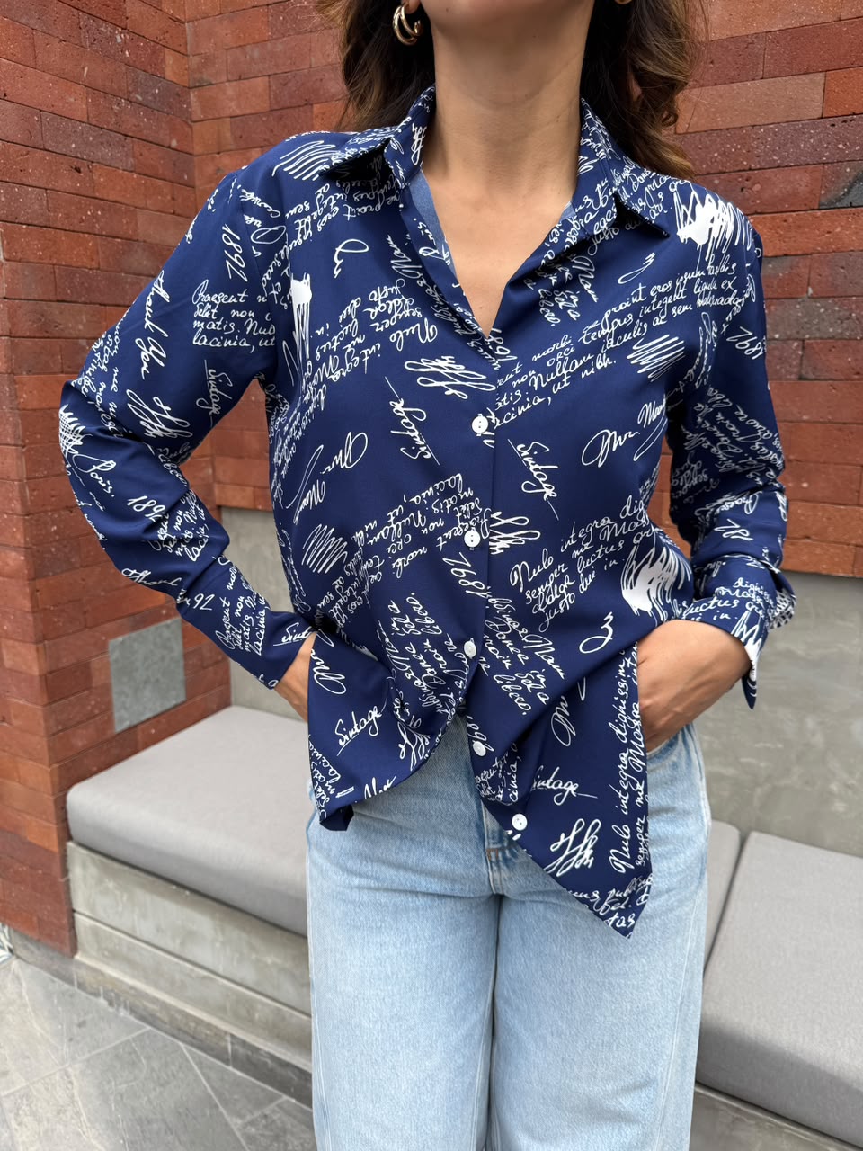 Blusa Fabiana Letras