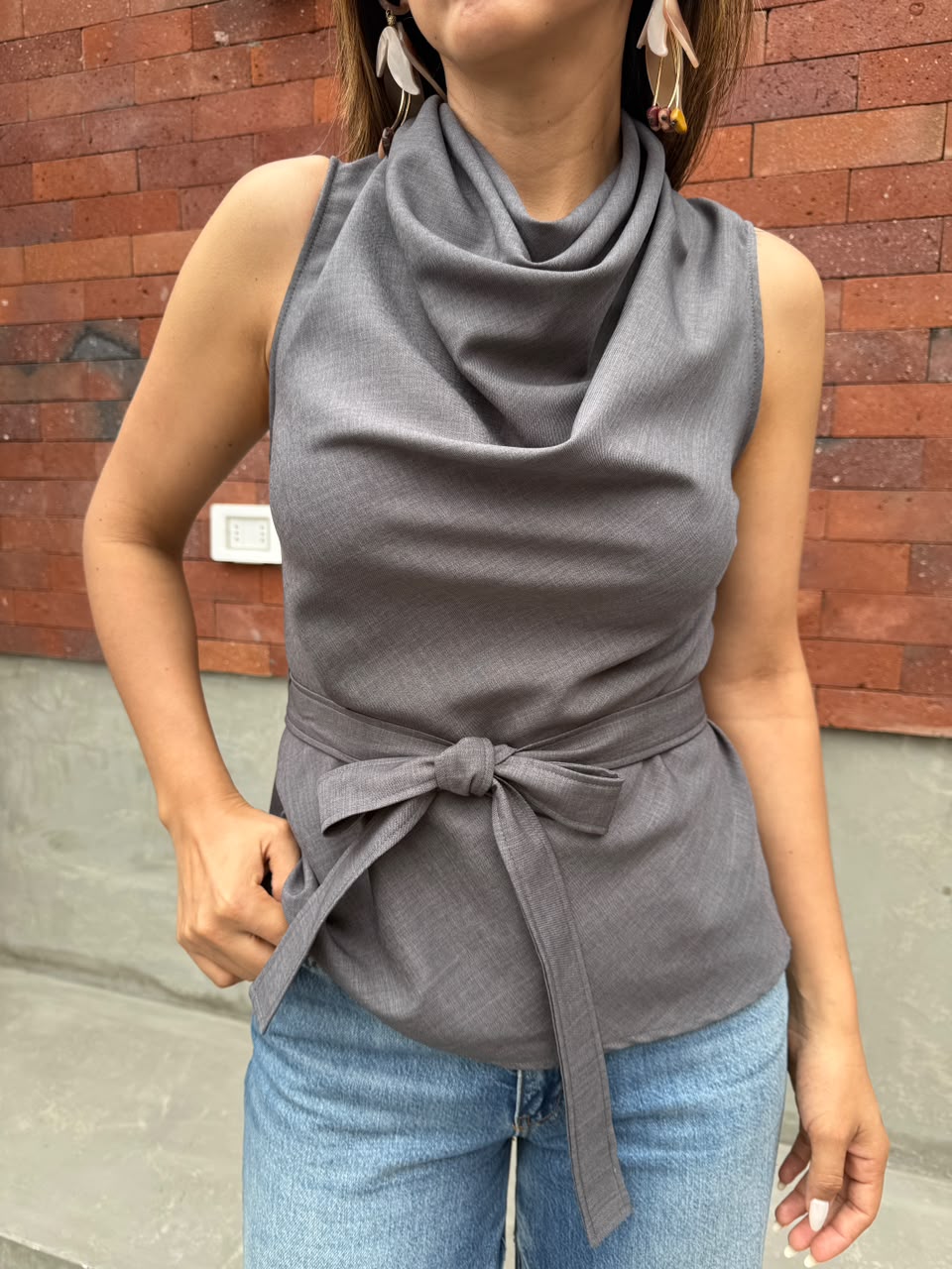 Blusa Analí Nudo