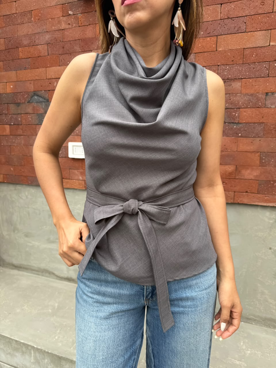 Blusa Analí Nudo
