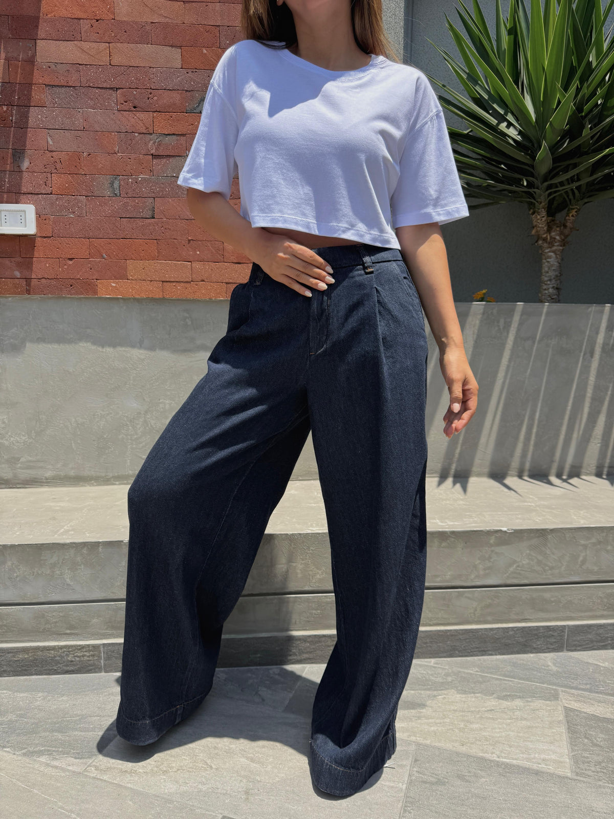 Camiseta Crop Malena